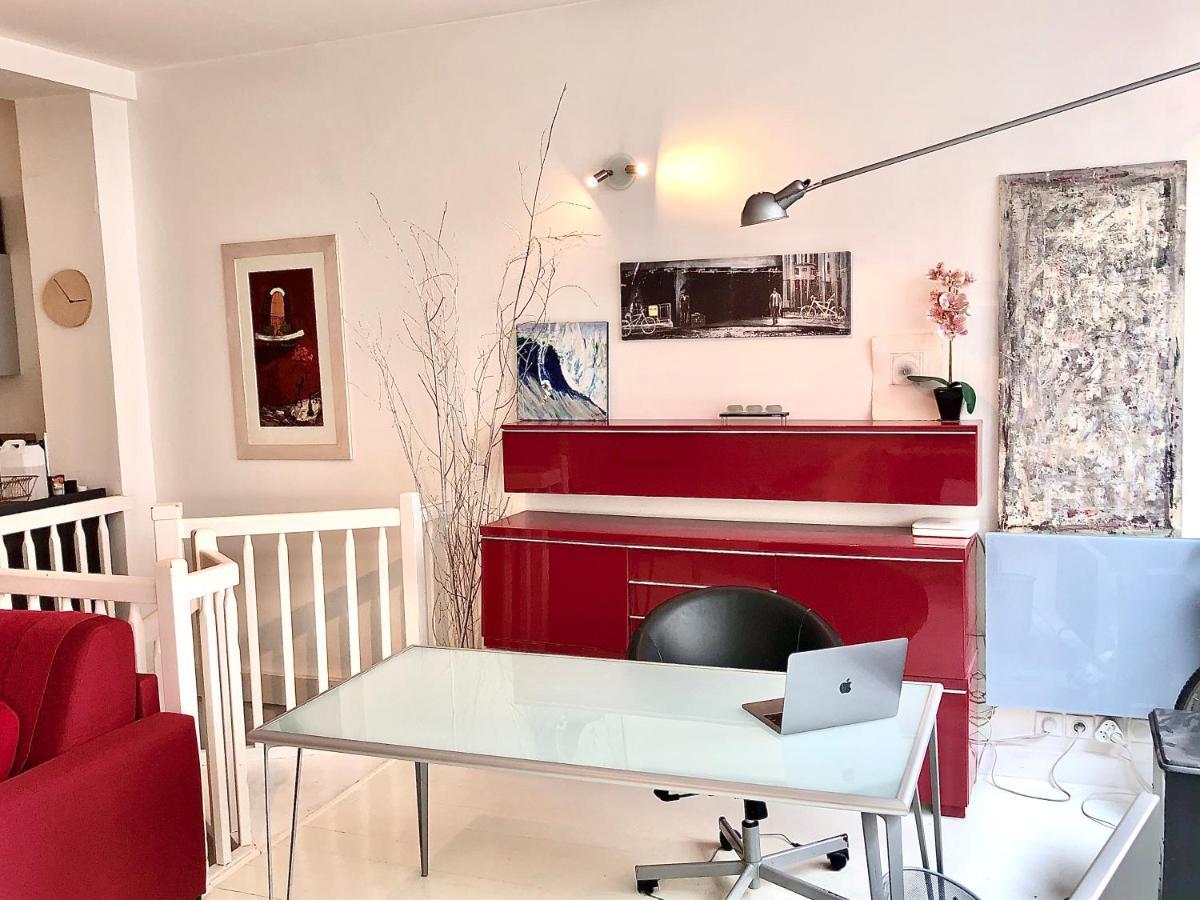Modern Design Loft Apartment, Steps To Notre Dame Paryż Zewnętrze zdjęcie
