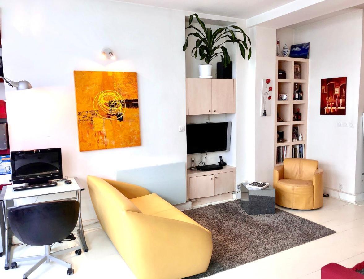 Modern Design Loft Apartment, Steps To Notre Dame Paryż Zewnętrze zdjęcie
